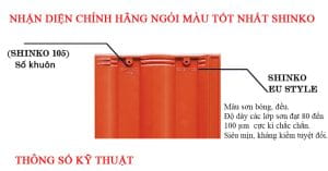 Nhận biết ngói màu chính hãng