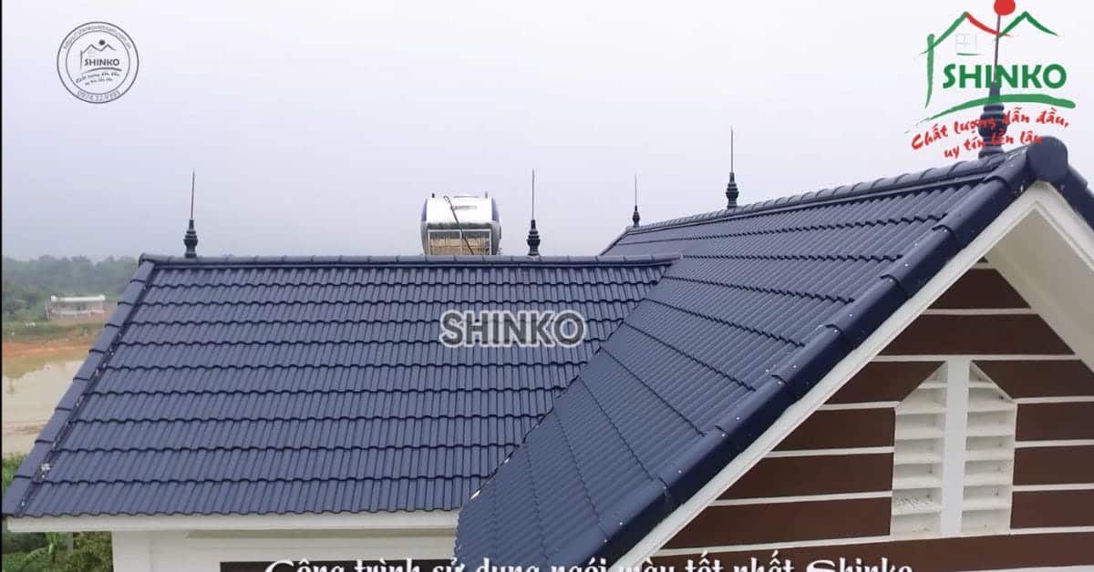 Ngói màu shinko - mang đến một mái nhà hoàn hảo cho gia đình bạn