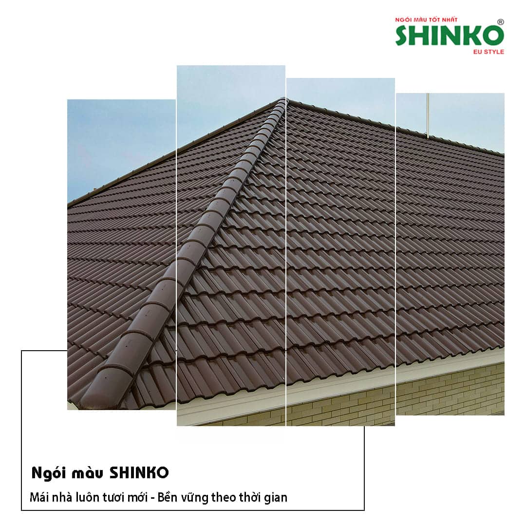 Lựa chon ngói màu Shinko chính là giải pháp thông minh để có một công trình hoàn hảo