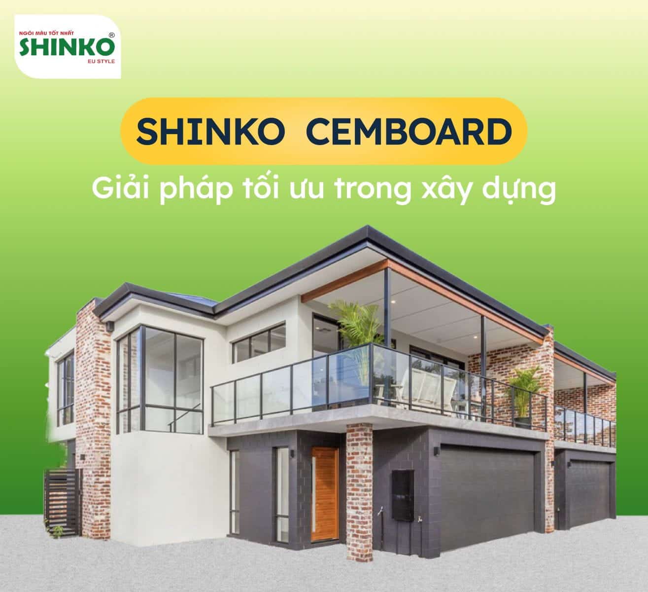 Shinko cemboard - giải pháp tối ưu để làm vách ngăn trong xây dựng