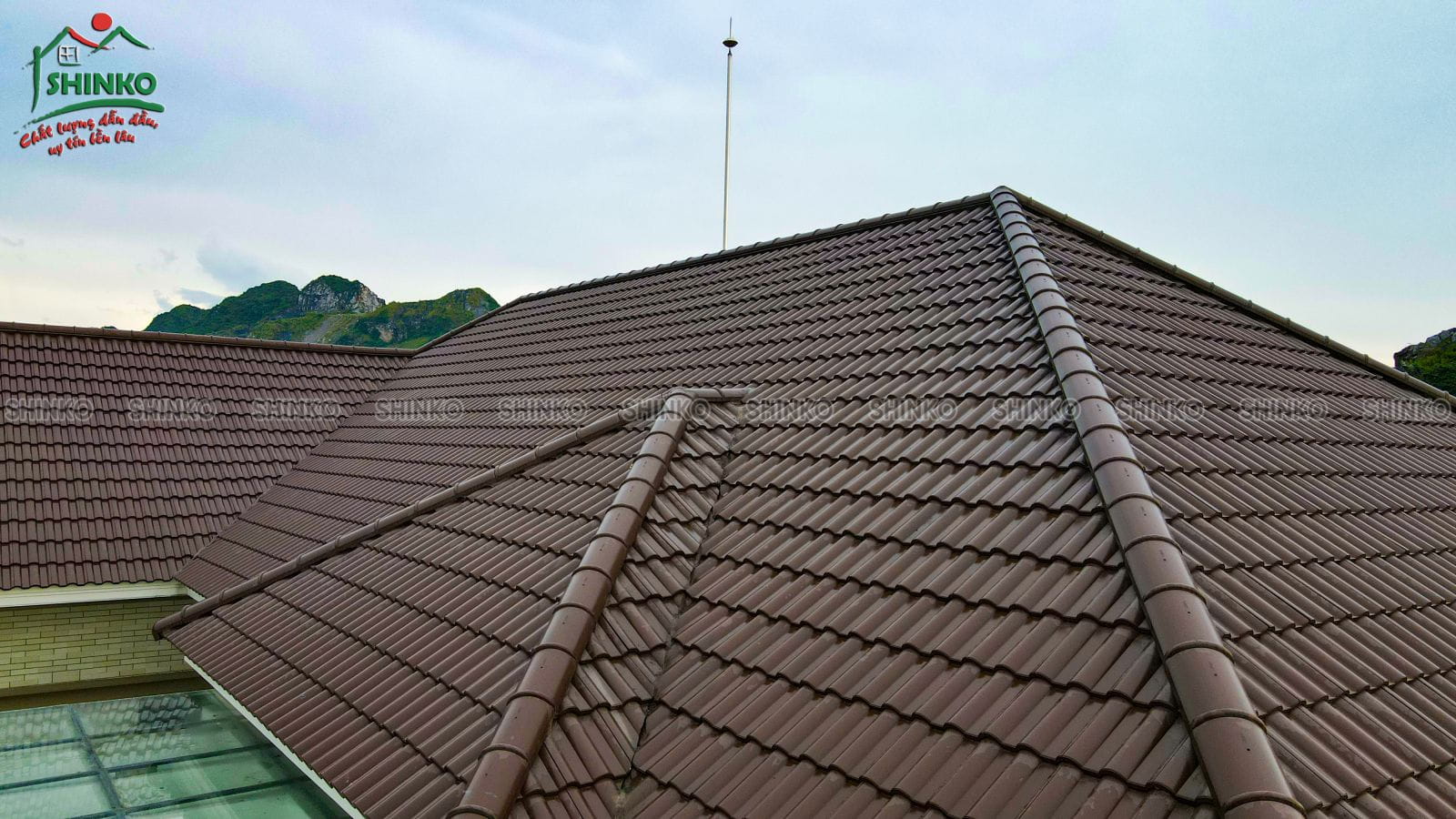 Độ dốc mái ngói quyết định đến chất lượng của phần mái nhà và tính thẩm mỹ cho toàn bộ công trình
