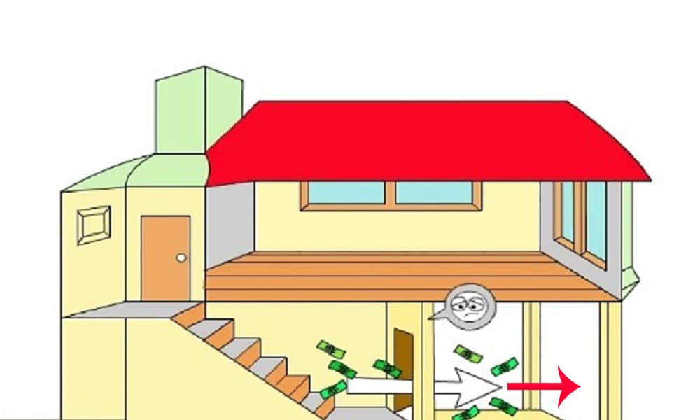 Phong thủy khi xây nhà: cách đặt cửa chính khôn được đối diện cầu thang