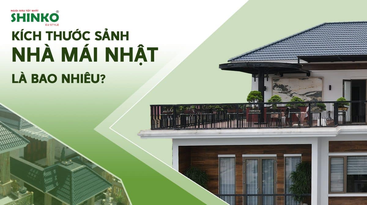 Kích thước sảnh nhà mái Nhật, tiêu chuẩn thiết kế sảnh nhà mái Nhật