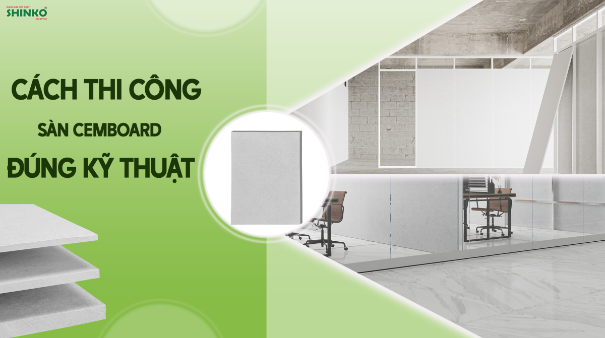 Cấu tạo sàn Cemboard