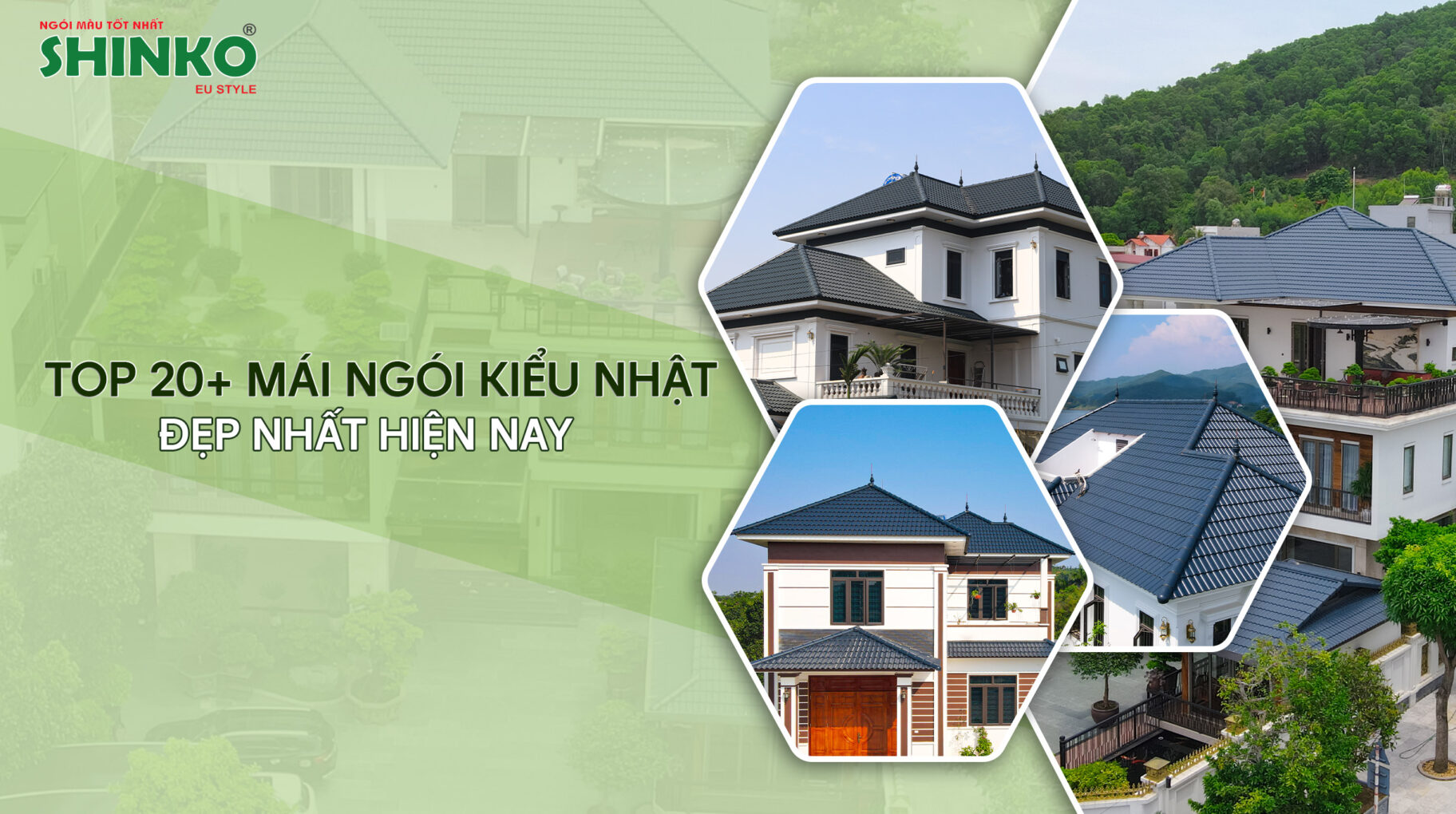 Mẫu nhà mái ngói kiểu Nhật đẹp nhất hiện nay