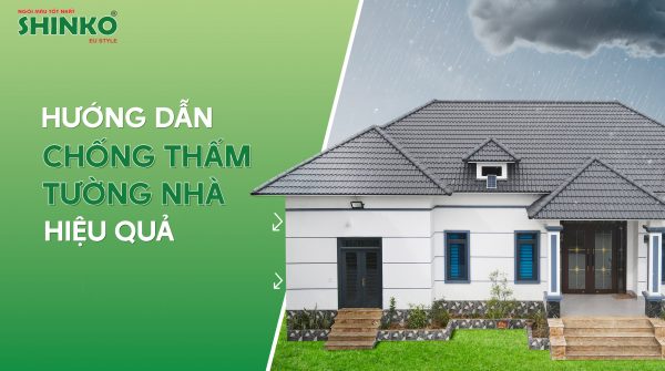 Hướng dẫn chống thấm tường nhà hiệu quả